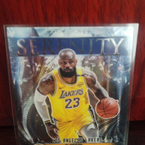 LeBron James Serenity collectible card like new