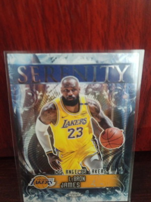 LeBron James Serenity collectible card like new