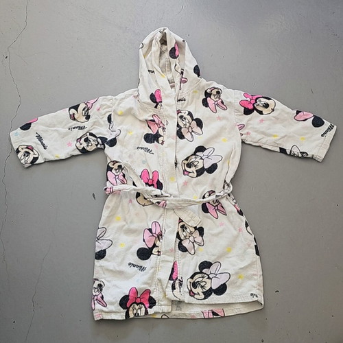 Disney kids bathrobe used, size 3-5 years (101-110 cm)