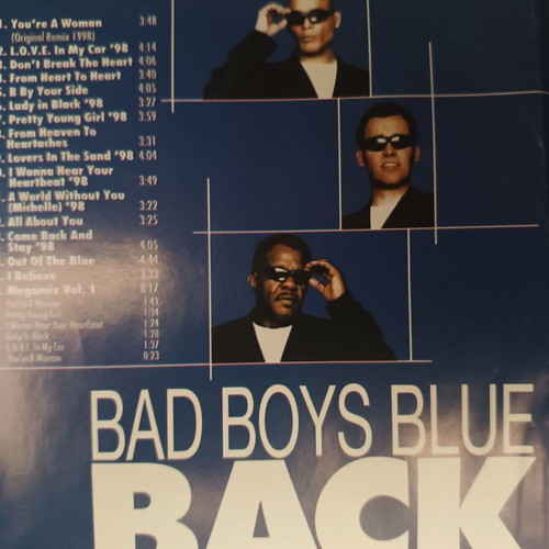Bad Boys Blue Black CD like new, pop