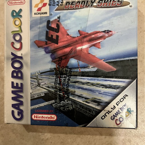 Deadly Skies Nintendo Game Boy Color game new