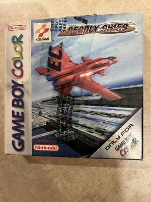 Deadly Skies Nintendo Game Boy Color game new