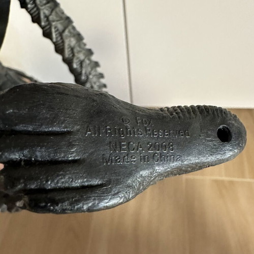 Alien figure refurbished, 80cm length with tail, 50cm height