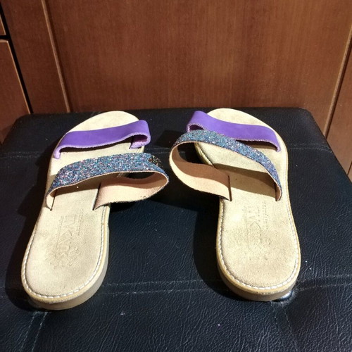 Sundali Antiparos women's leather sandals new, size 39, multicolor