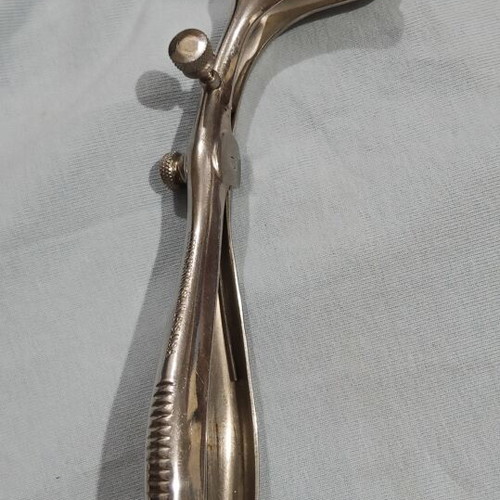 Vintage Reed & Barton Military Medical Speculum stainless steel like new
