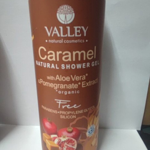 Valley shower gels new, three scents chocolate caramel vanilla
