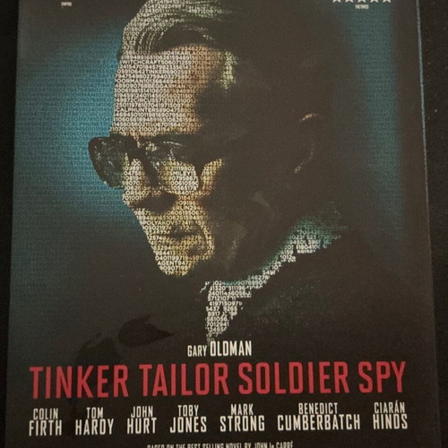 Tinker Tailor Soldier Spy DVD like new, crime genre, subtitles