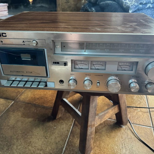 Vintage GBC Stereo Center used, radio cassette amplifier