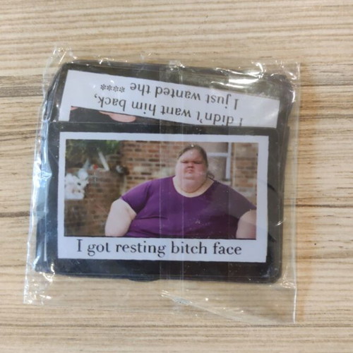 Meme fridge magnets set of 5 new, humorous quotes