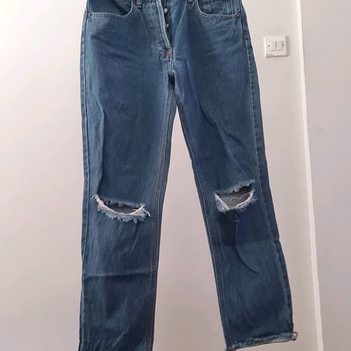Salt and Pepper Jeans blue ripped jeans size 29 used
