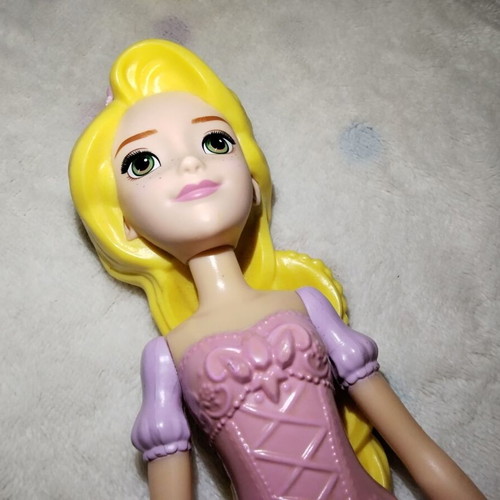 Rapunzel Water Ballet doll used, Disney Princess, 30 cm, Mattel 2020
