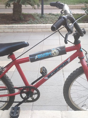 Children's 18-inch BMX bicycle used, good condition