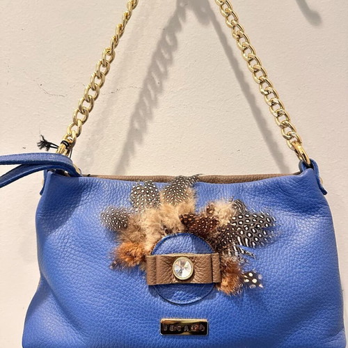 Shoulder bag new, leather brand BECATO