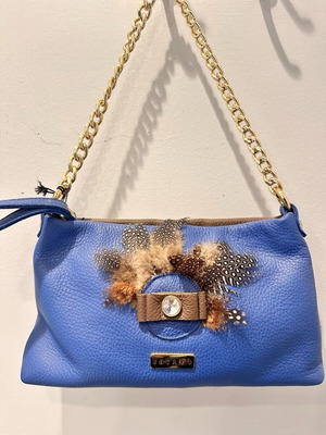 Shoulder bag new, leather brand BECATO