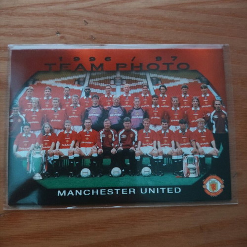 Futera1997 Manchester United lot of 25 used cards with sleeves
