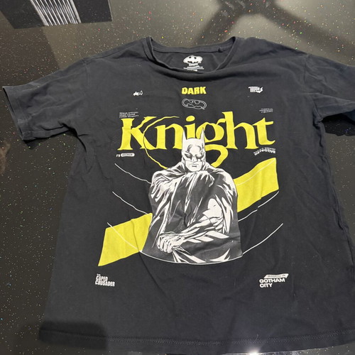 DC x Sinsay Kids T-shirt used, size 140cm, black
