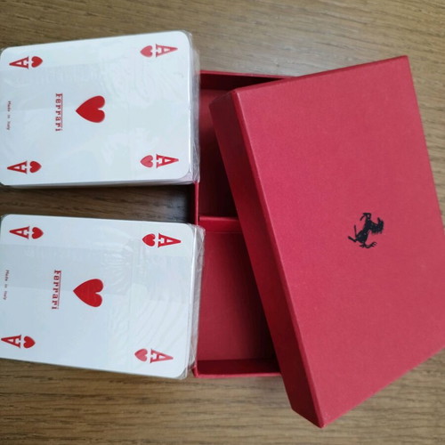 Ferrari playing cards new, genuine from Italy