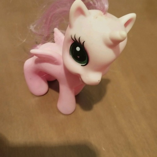 Small unicorn pony used, pink