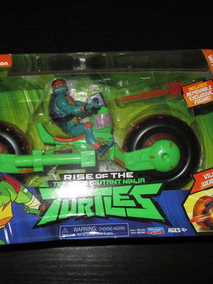 TMTN Teenage Mutant Ninja Turtles Shell Hog & Michelangelo New Sealed