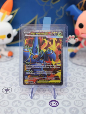 Pokemon Card Mega Heracross ex PFL 108 like new