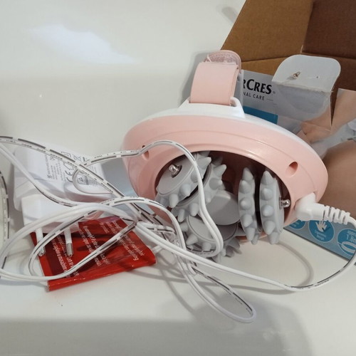 Anti-cellulite massage device with two speed settings