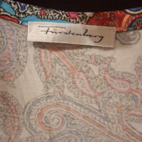 Fürstenberg dress paisley print used, one size