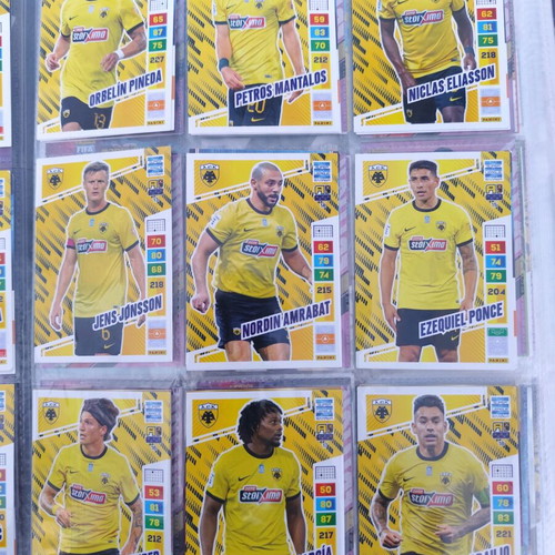 Super League Football 24 & 25 AEK Cards new