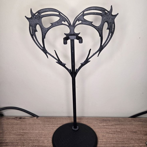 Monster High Heart Shaped Stand 3D Printed