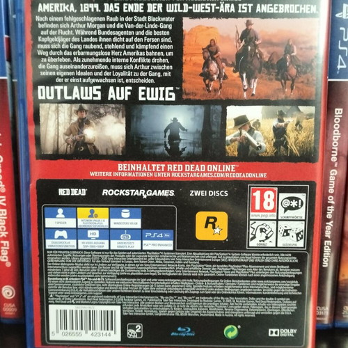 Red Dead Redemption 2 PS4 like new