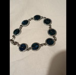 Bracelet silver blue like new