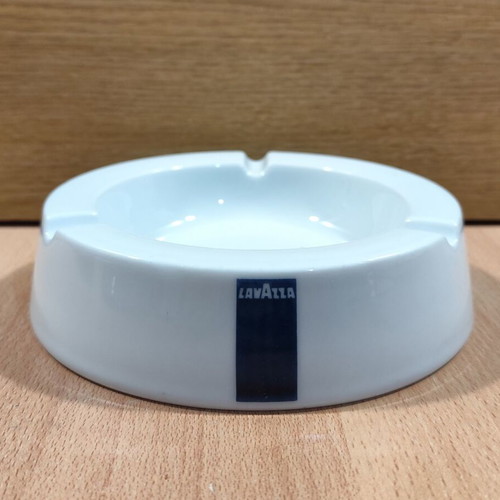 Lavazza espresso ceramic ashtray promotional