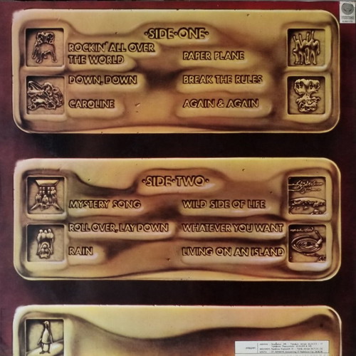 Status Quo 12 Gold Bars βινύλιο LP μεταχειρισμένο, ροκ