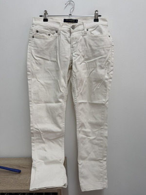 Levi's white women's jeans used, size M 38 10, altered length