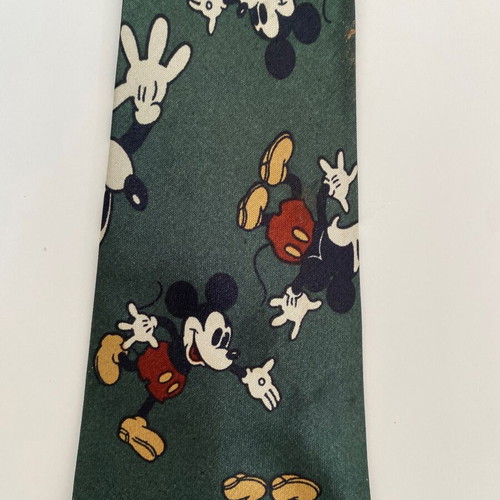 Mickey Mouse Disney tie like new, colorful collectible