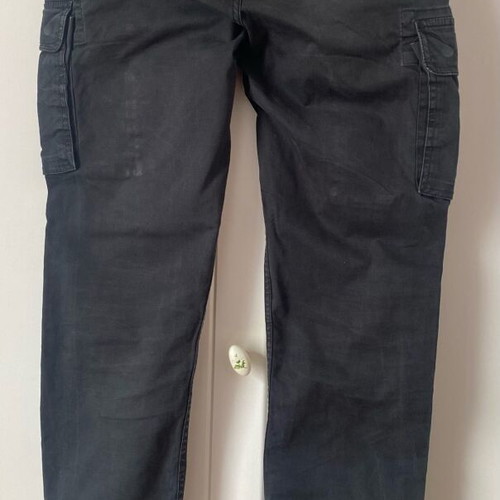 Funky Buddha men's cargo pants black like new, size 30
