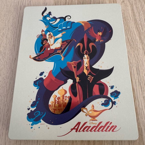 Aladdin Blu-ray Steelbook like new with Greek subtitles