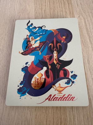 Aladdin Blu-ray Steelbook like new with Greek subtitles