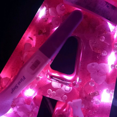 Letter made of resin with optional lighting, custom order