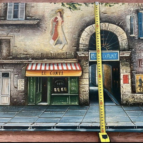 Painting new 50x60 cm oil on canvas signed by Malcolm Macdonald