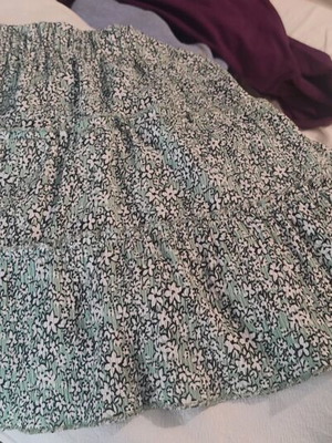 Zara skirt with built-in shorts for girl 11-12 years like new, multicolor