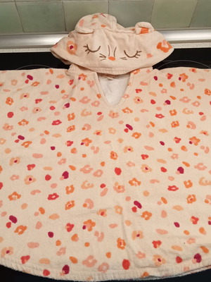 Βρεφικό ποντσο θαλάσσης για κορίτσι DPAM σαν καινούργιο