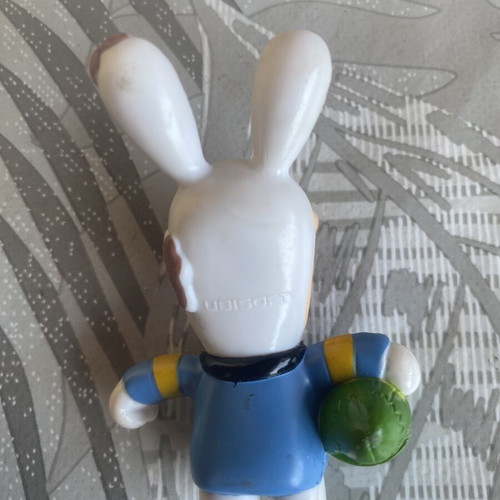 Rabbids Invasion collectible figure by Ubisoft, bruised eye