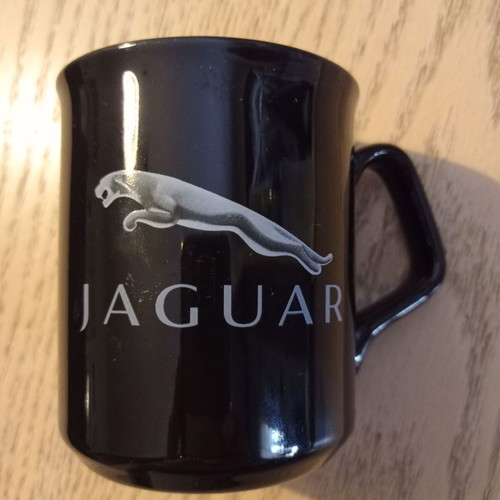 Jaguar mug black used