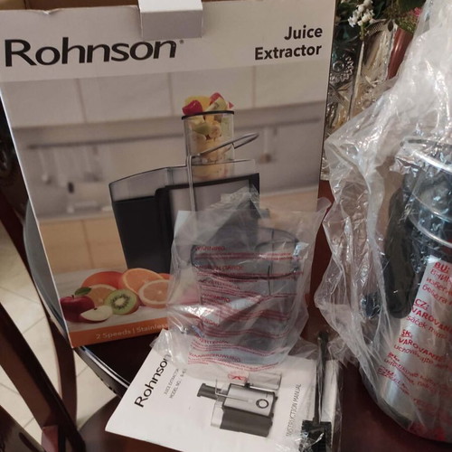 Juice Extractor Rohnson new, unused with packaging