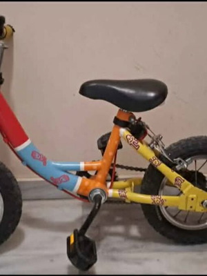 Children's 12" Bicycle custom made with lights like new