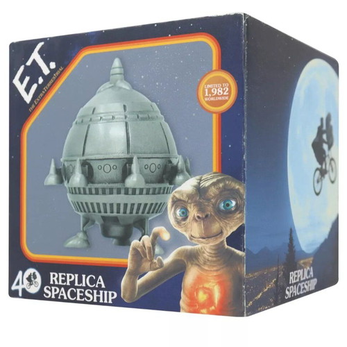 ET Collectible Metal Spaceship new in box