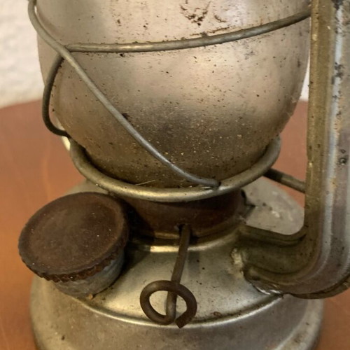 Oil lamp used, vintage