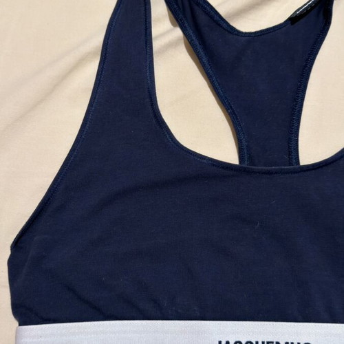 Jacquemus bustier small blue like new, sold out