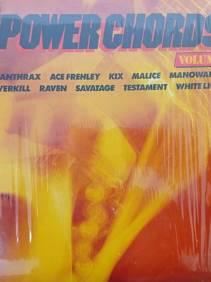 Power Chords LP Volume 1 like new, Metal compilation