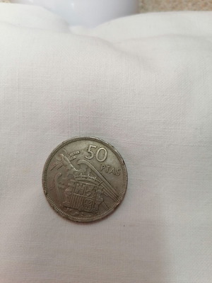 Νόμισμα 50 πεσέτας 1957 Φρανσίσκο Φράνκο μεταχειρισμένο